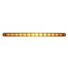 UP38946-14 LED 12" Turn Signal Light Bar - Amber LED/Amber Lens