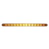 UP38946-14 LED 12" Turn Signal Light Bar - Amber LED/Amber Lens