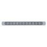UP39252-11 LED 17" P/T/C Light Bar With Chrome Bezel - Amber LED/Clear Lens