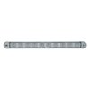 UP39308-10 LED 9" Turn Signal Light Bar With Bezel - Amber LED/Clear Lens