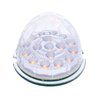 UP39322B-17 LED Dual Function Reflector Cab Light - Amber LED/Clear Lens (Bulk)