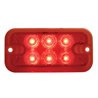 UP39333-6 LED Dual Function Light - Red LED/Red Lens
