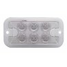 UP39334-6 LED Dual Function Light - Amber LED/Clear Lens