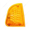 UP39337-29 LED Turn Signal Light For 1985-2007 Kenworth T600 (Passenger) - Amber LED/Amber Lens