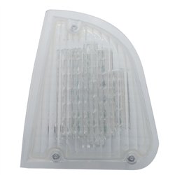 UP39338-29 LED Turn Signal Light For 1985-2007 Kenworth T600 (Driver) - Amber LED/Clear Lens
