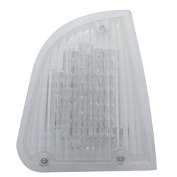 UP39339-29 LED Turn Signal Light For 1985-2007 Kenworth T600 (Passenger) - Amber LED/Clear Lens