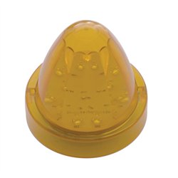 UP39345-13 LED Watermelon Truck-Lite Style Cab Light - Amber LED/Amber Lens