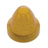 UP39345-13 LED Watermelon Truck-Lite Style Cab Light - Amber LED/Amber Lens
