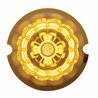 UP39349-17 LED Reflector Watermelon Maze Cab Light - Amber LED/Amber Lens
