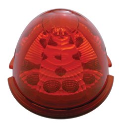 UP39350-17 LED Reflector Watermelon Maze Cab Light - Red LED/Red Lens