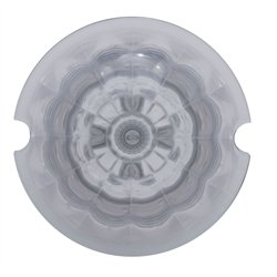 UP39352-17 LED Reflector Watermelon Maze Cab Light - Red LED/Clear Lens
