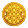 UP39390B-15 LED 3" Single Function Reflector Single Face Light Only - Amber LED/Amber Lens (Bulk)
