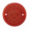 UP39391B-15 LED 3" Single Function Reflector Single Face Light Only - Red LED/Red Lens (Bulk)