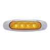 UP39398-4 LED Reflector Light (Clearance/Marker) - Amber LED/Amber Lens