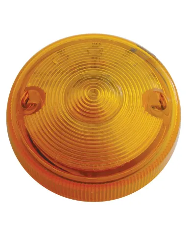 UP39428-15 LED 3" Dual Function Single Face Light Only - Amber LED/Amber Lens
