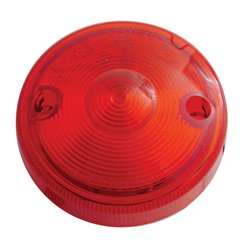 UP39429-15 LED 3" Dual Function Single Face Light Only - Red LED/Red Lens