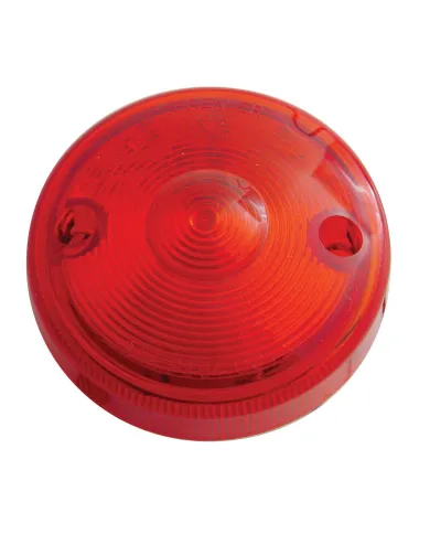 UP39429-15 LED 3" Dual Function Single Face Light Only - Red LED/Red Lens