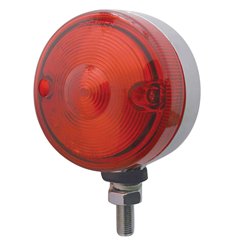 UP39433-15 LED 3" Dual Function Single Face Light - Red LED/Red Lens