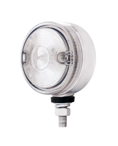 UP39434-15 LED 3" Dual Function Single Face Light - Amber LED/Clear Lens