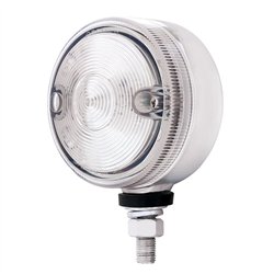 UP39435-15 LED 3" Dual Function Single Face Light - Red LED/Clear Lens