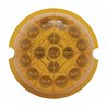 UP39447-17 LED Watermelon Reflector Cab Light - Amber LED/Amber Lens