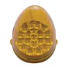 UP39457-19 LED Reflector Grakon 1000 Style Cab Light - Amber LED/Amber Lens