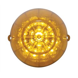 UP39457-19 LED Reflector Grakon 1000 Style Cab Light - Amber LED/Amber Lens