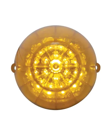 UP39457-19 LED Reflector Grakon 1000 Style Cab Light - Amber LED/Amber Lens