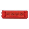 UP39464-4 LED Reflector Rectangular Light (Clearance/Marker) - Red LED/Red Lens