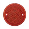 UP39472B-15 LED 3" Dual Function Reflector Single Face Light Only - Red LED/Red Lens (Bulk)