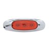 UP39480-3 LED Reflector Light (Clearance/Marker) - Red LED/Red Lens