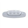 UP39482B-3 LED Reflector Light (Clearance/Marker) - Red LED/Clear Lens (Bulk)