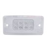 UP39487-8 LED Reflector Cab Light For Freightliner Century (1996-2011) And Columbia (2001-2017) - Amber LED/Clear Lens