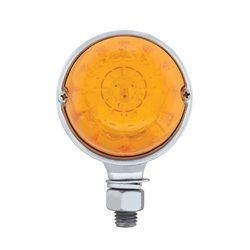 UP39488-17 LED Watermelon Single Face Light - Amber LED/Amber Lens