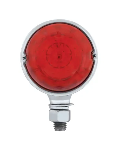UP39489-17 LED Watermelon Single Face Light - Red LED/Red Lens