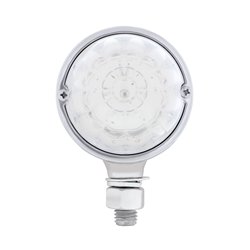 UP39490-17 LED Watermelon Single Face Light - Amber LED/Clear Lens