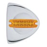 UP39504-12 LED Reflector Headlight Turn Signal Light Cover - Amber LED/Amber Lens