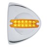 UP39504-12 LED Reflector Headlight Turn Signal Light Cover - Amber LED/Amber Lens