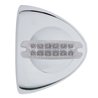 UP39505-12 LED Reflector Headlight Turn Signal Light Cover - Amber LED/Clear Lens