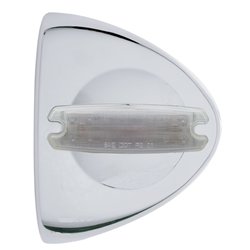 UP39507-12 LED Headlight Turn Signal Cover - Amber LED/Clear Lens
