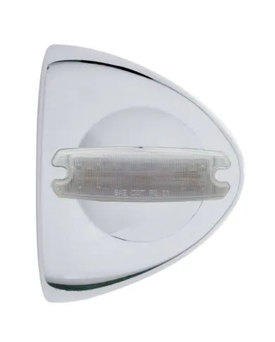 UP39507-12 LED Headlight Turn Signal Cover - Amber LED/Clear Lens