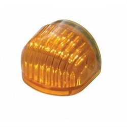 UP39517B-5 LED Dual Function Guide Headlight Turn Signal Light - Amber LED/Amber Lens (Bulk)