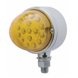 UP39547-17 LED Dual Function Reflector Single Face Light - Amber LED/Amber Lens