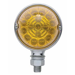 UP39547-17 LED Dual Function Reflector Single Face Light - Amber LED/Amber Lens