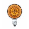 UP39555-17 LED Reflector Watermelon Single Face Light - Amber LED/Amber Lens