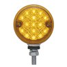UP39571-15 LED 3" Reflector Single Face Light - Amber LED/Amber Lens