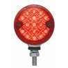 UP39572-15 LED 3" Reflector Single Face Light - Red LED/Red Lens