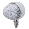 UP39590-17 LED Reflector Single Face Light - Amber LED/Clear Lens