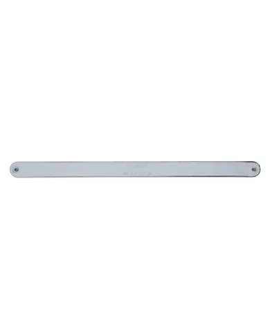 UP39699-14 LED 12" Auxiliary strip Light With Bezel - Red LED/Chrome Lens