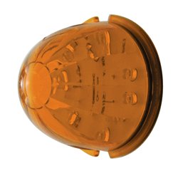 UP39731-17 LED Dual Function Watermelon Cab Light - Amber LED/Amber Lens